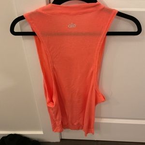 Alo orange open side tank